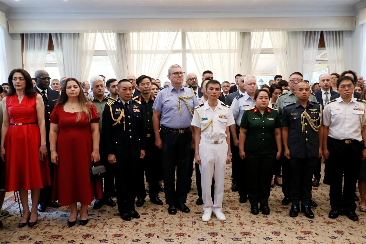 Çin'in başkenti Pekin'de 30 Ağustos Zafer Bayramı ve Türk Silahlı Kuvvetler Günü dolayısıyla...