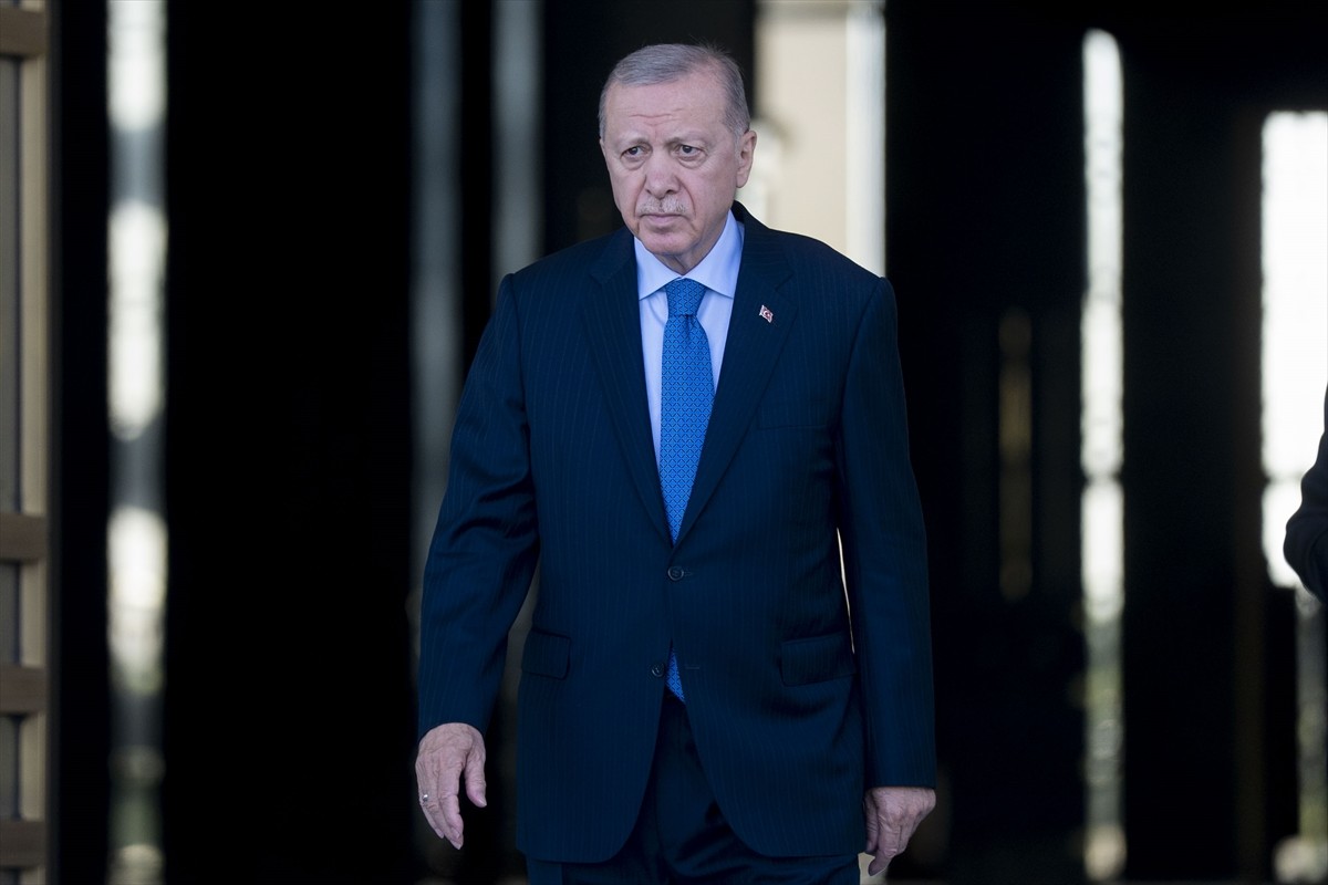 Cumhurbaşkanı Recep Tayyip Erdoğan, Türkiye'yi ziyaret eden Gürcistan Cumhurbaşkanı Mikheil...