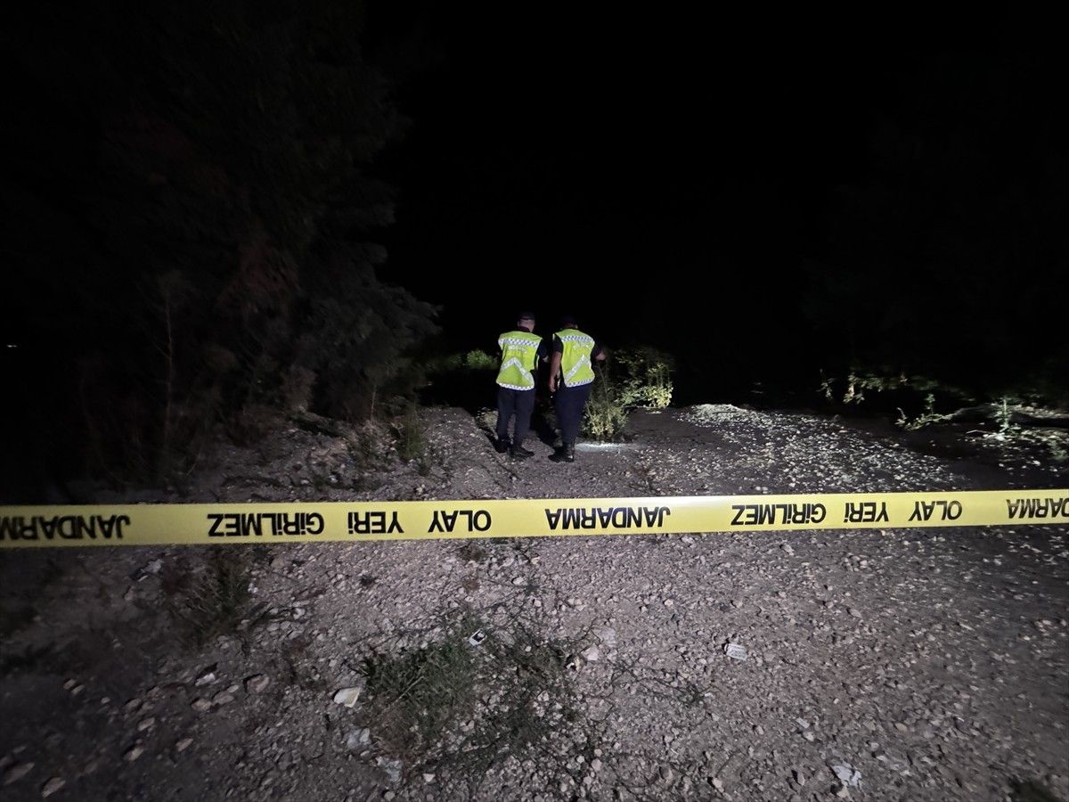 D-100 kara yolunun Bolu Dağı kesiminde yol kenarında park halinde olan kamyonetin hareket ederek...