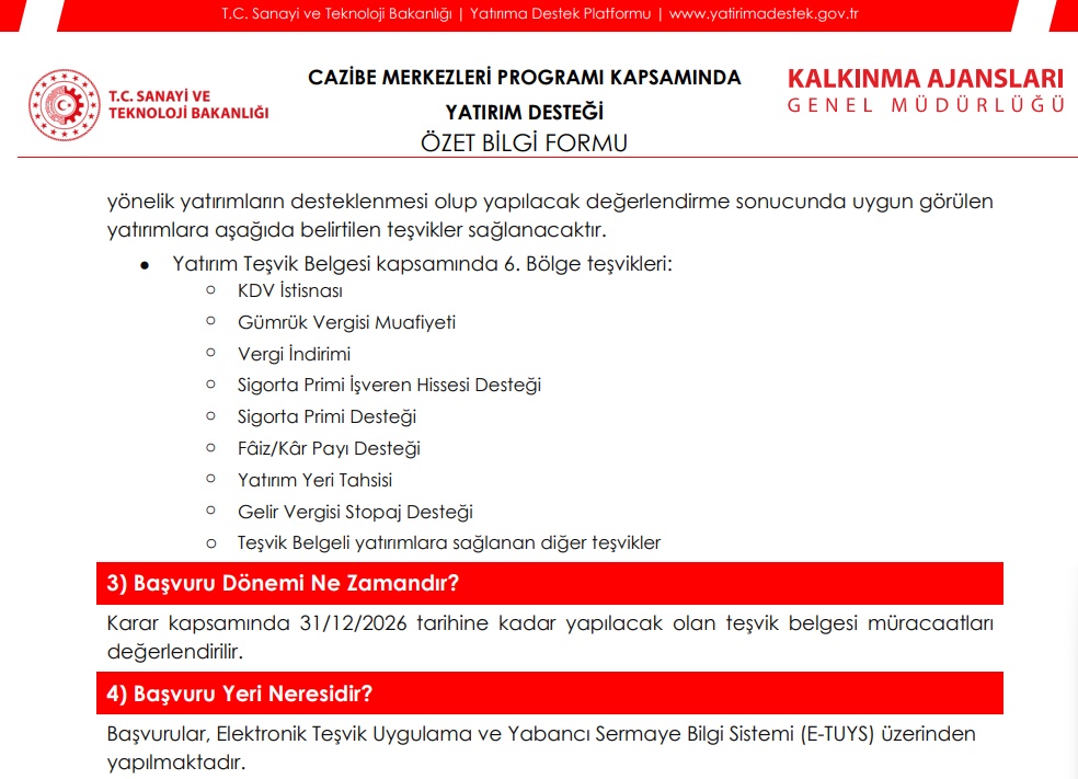 Deprem Bölgesine Özel Destek: Cazibe Merkezleri ve YTAK ile Düşük Faizli Kredi Dönemi Başladı