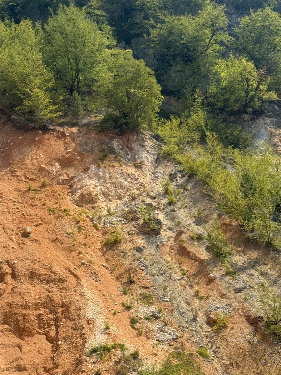 Düzce'nin Yığılca ilçesinde kaybolduktan 3 gün sonra kayalıklarda bulunan köpek, arama kurtarma...