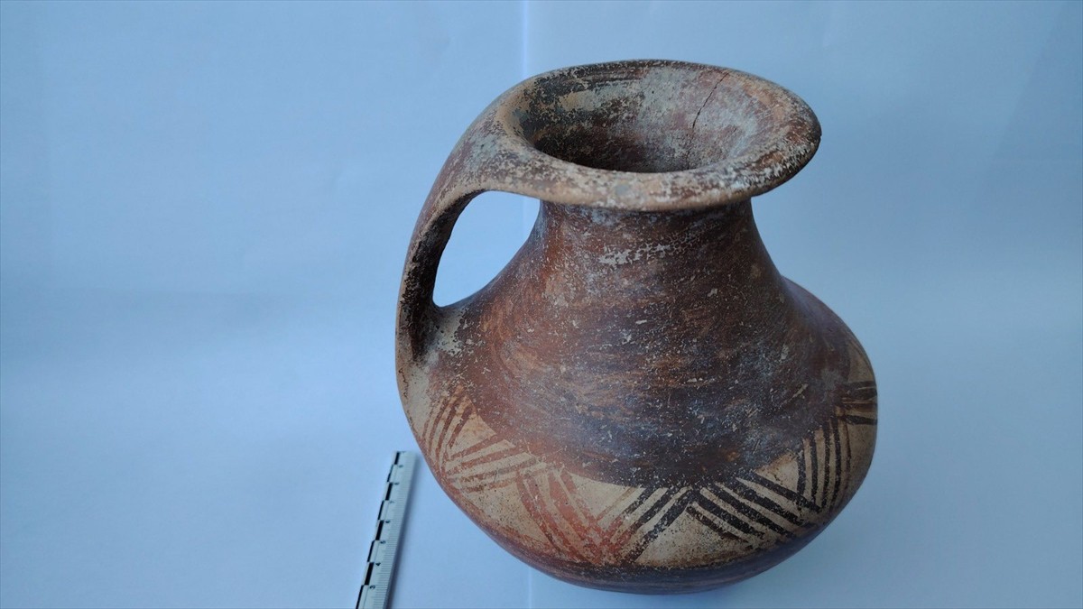 Elazığ'da Tadım Kalesi ve Höyüğü'nde yürütülen arkeolojik kazılarda yaklaşık 6 bin yıllık 2 kutsal...