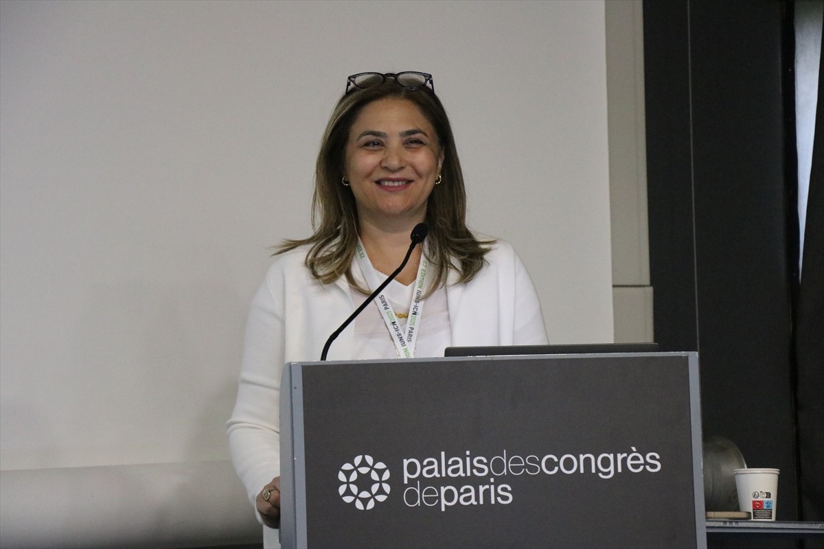 Fransa'nın başkenti Paris'te düzenlenen 23. Uluslararası Beslenme Kongresi'nde "Türkiye'de halk...