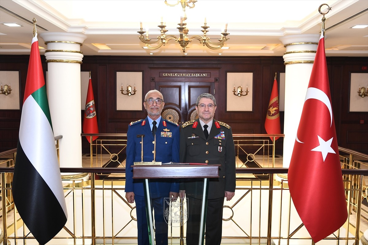 Genelkurmay Başkanı Orgeneral Selçuk Bayraktaroğlu, Birleşik Arap Emirlikleri (BAE) Genelkurmay...