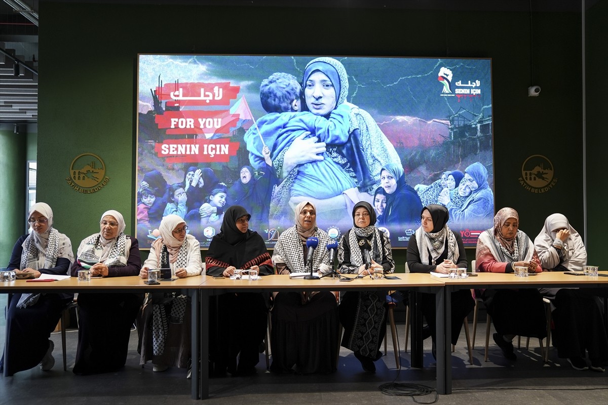 Göç ve Diaspora Vakfı ile Uluslararası Kudüs ve Filistin'e Destek Kadın Birliği öncülüğünde, Türk...