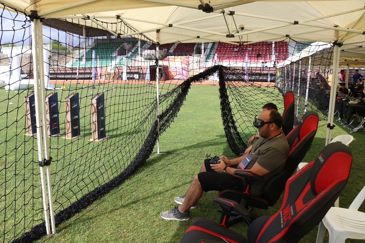 Havacılık, Uzay ve Teknoloji Festivali (TEKNOFEST) 2025 kapsamında düzenlenen Drone...