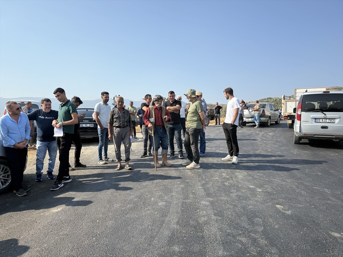 İzmir'in Tire ilçesi Karateke Mahallesi'nde, İzmir Büyükşehir Belediyesi tarafından mera alanına...