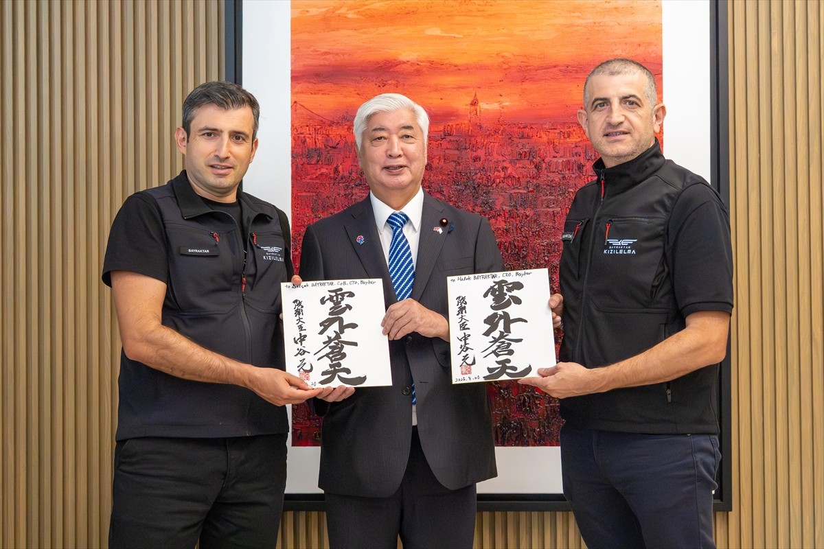 Japonya Savunma Bakanı Nakatani Gen ve beraberindeki heyet, Baykar'ı ziyaret etti. Baykar Yönetim...