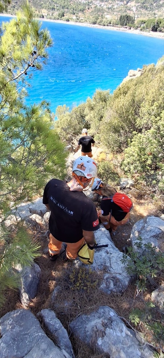 Muğla'da Mahalle Afet Gönüllüleri Acil Müdahale ekipleri, yaz aylarında artan orman yangını...