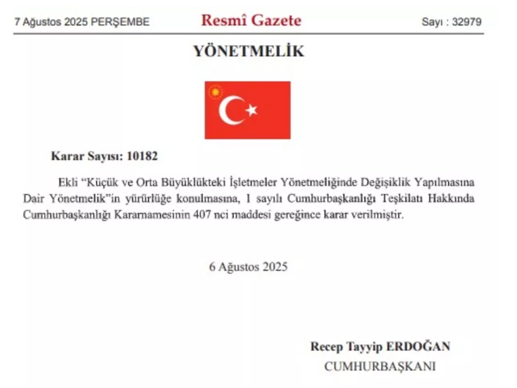 Resmi Gazete'de KOBİ Limitlerinde Yüzde 100 Artış Onayı!