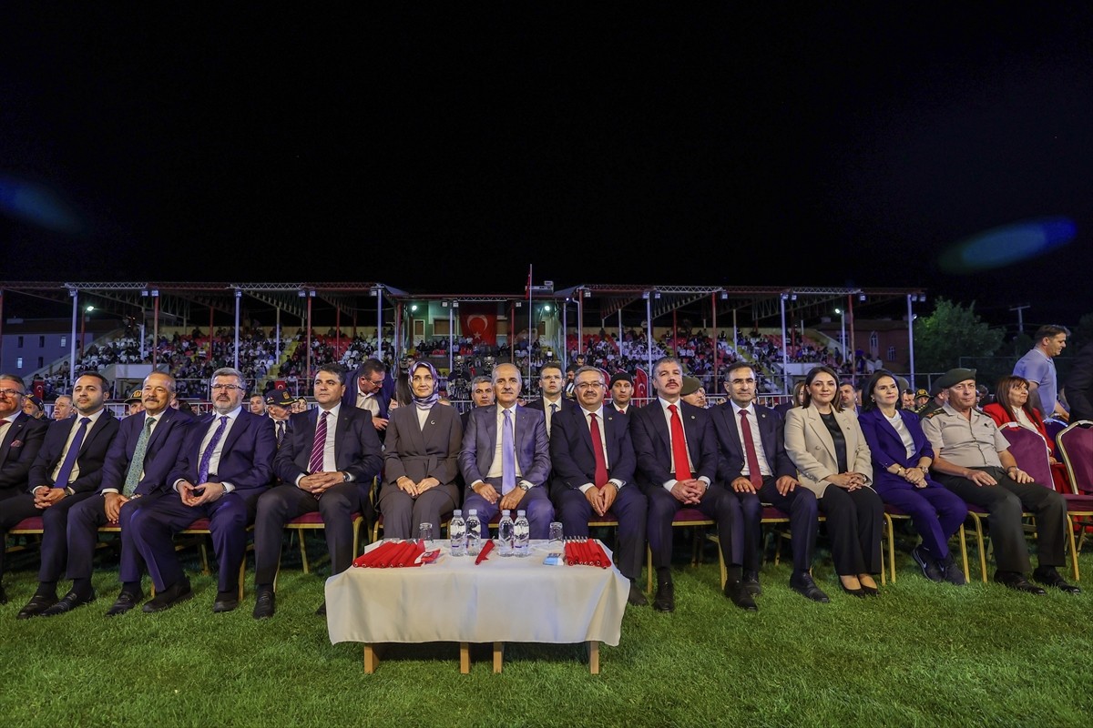 TBMM Başkanı Numan Kurtulmuş, Büyük Zafer'in 103. yıl dönümü kapsamında gerçekleştirilen Zafer...