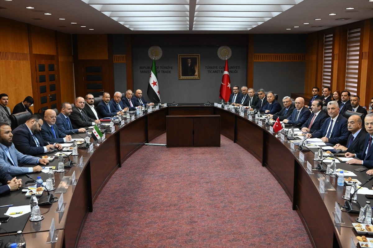 Ticaret Bakanlığında düzenlenen Türkiye-Suriye Ekonomi ve Ticaret Ortak Komitesi (JETCO) Kurucu...