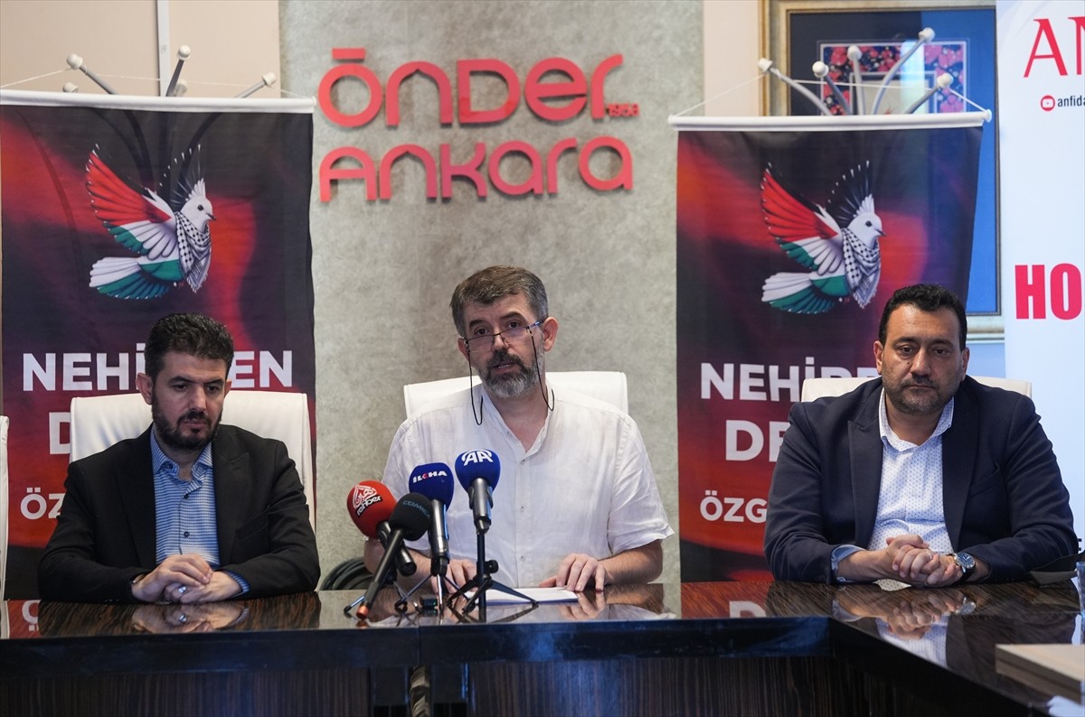 Türkiye'deki Filistinli Basın Mensupları Derneği ve Ankara Filistin Dayanışma Platformu'na...