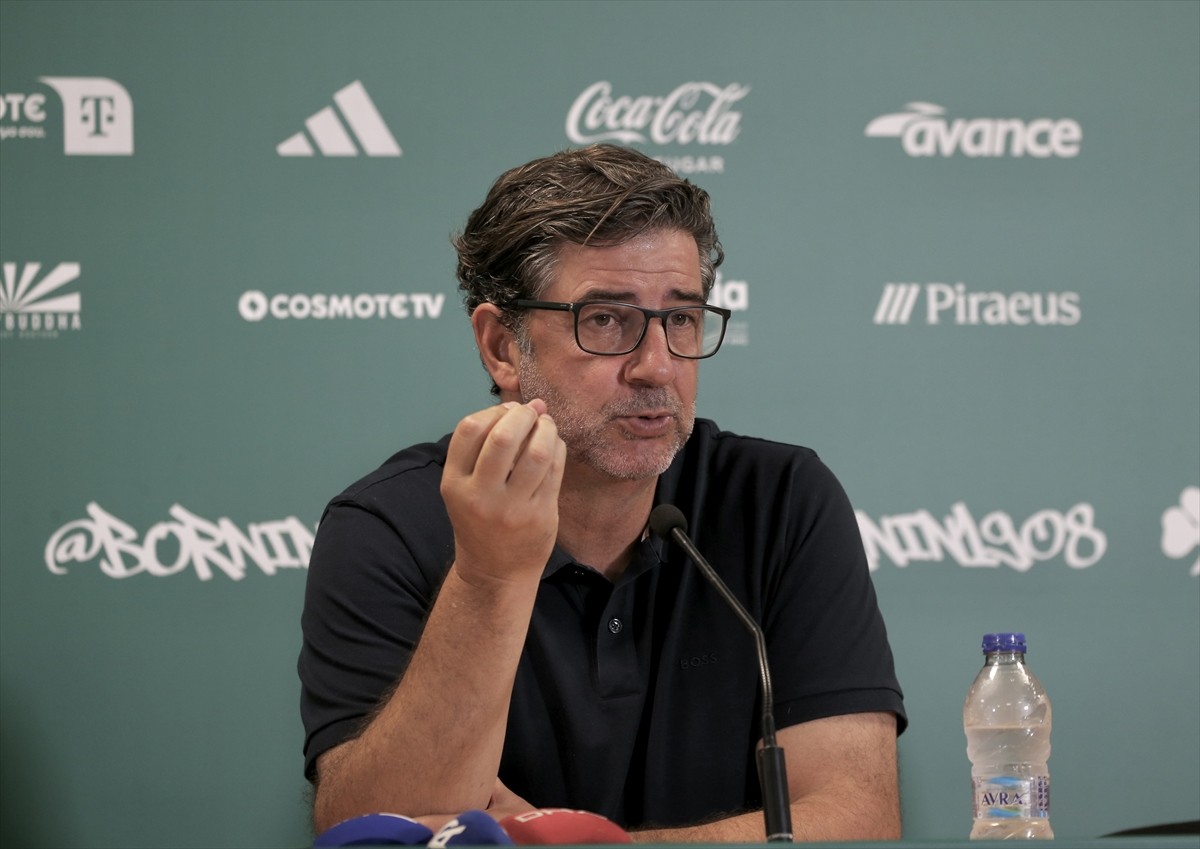 UEFA Avrupa Ligi play-off turu ilk maçında Samsunspor , Yunanistan'ın Panathinaikos ekibi ile...