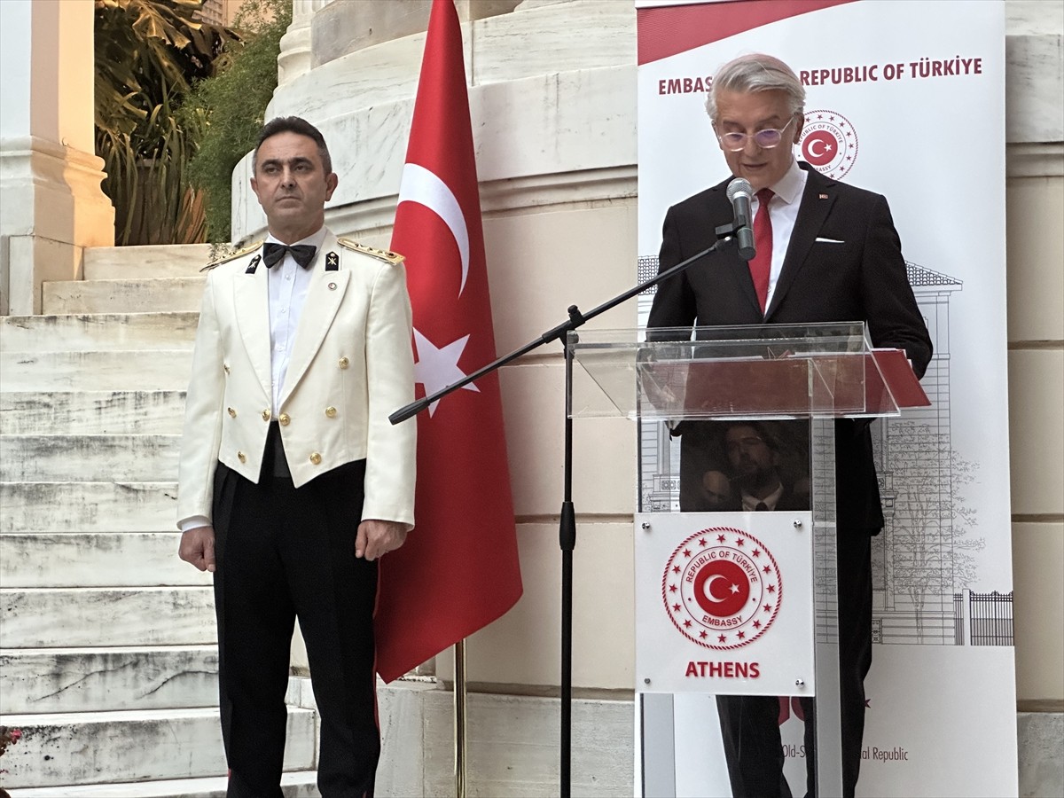 Yunanistan'ın başkenti Atina'da, 30 Ağustos Zafer Bayramı ve Türk Silahlı Kuvvetleri Günü...