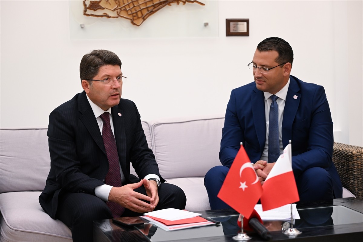 Adalet Bakanı Yılmaz Tunç, Avrupa Konseyi Adalet Bakanları Konferansı için gittiği Malta'da, Malta...