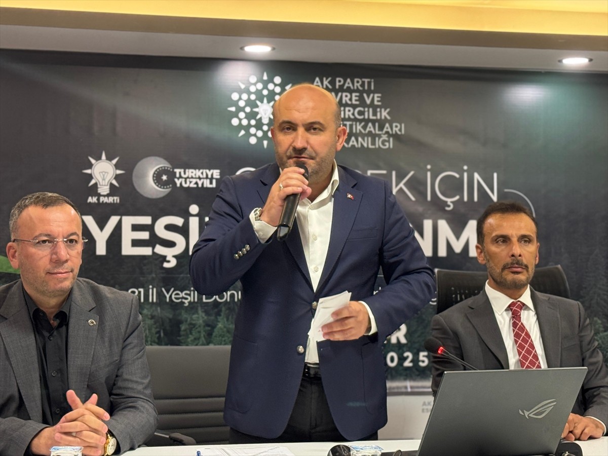 AK Parti Eskişehir İl Başkanlığı tarafından "Gelecek İçin Yeşil Kalkınma - 81 İl Yeşil Dönüşüm ve...