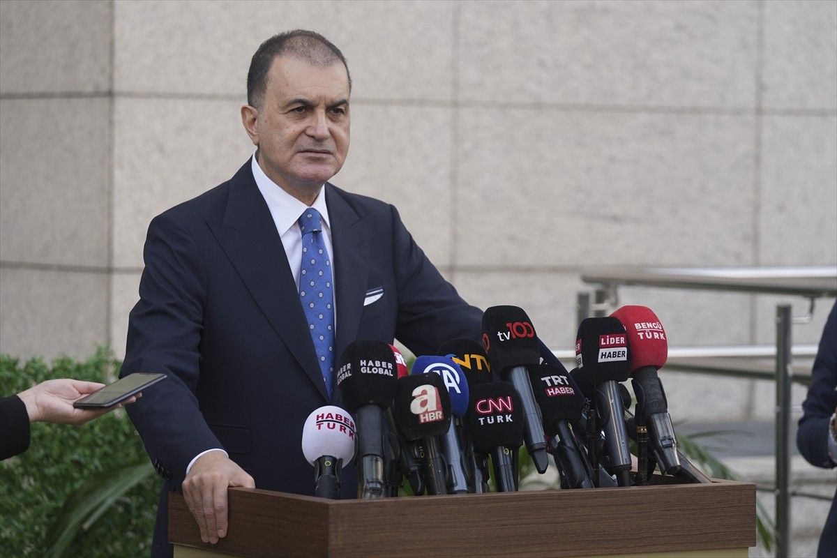 AK Parti Genel Başkan Yardımcısı ve Parti Sözcüsü Ömer Çelik, AK Parti Merkez Karar ve Yürütme...