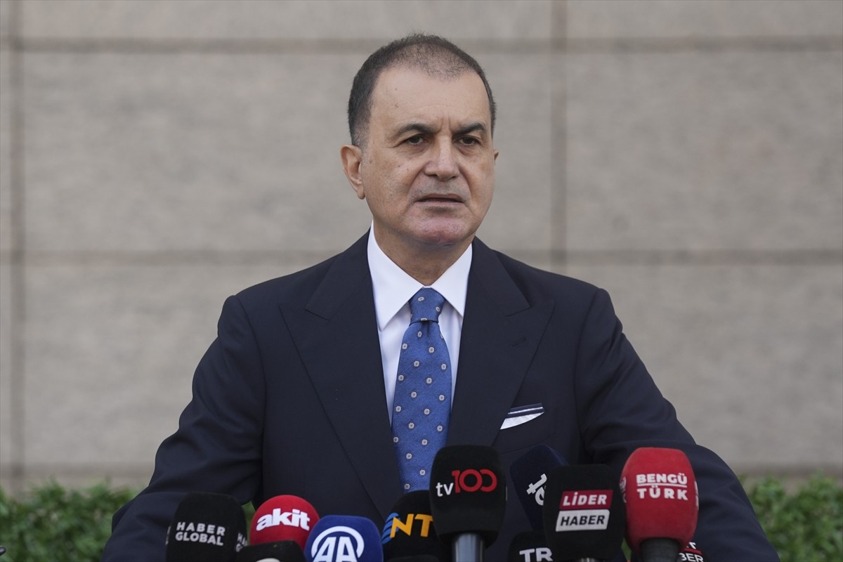 AK Parti Genel Başkan Yardımcısı ve Parti Sözcüsü Ömer Çelik, AK Parti Merkez Karar ve Yürütme...