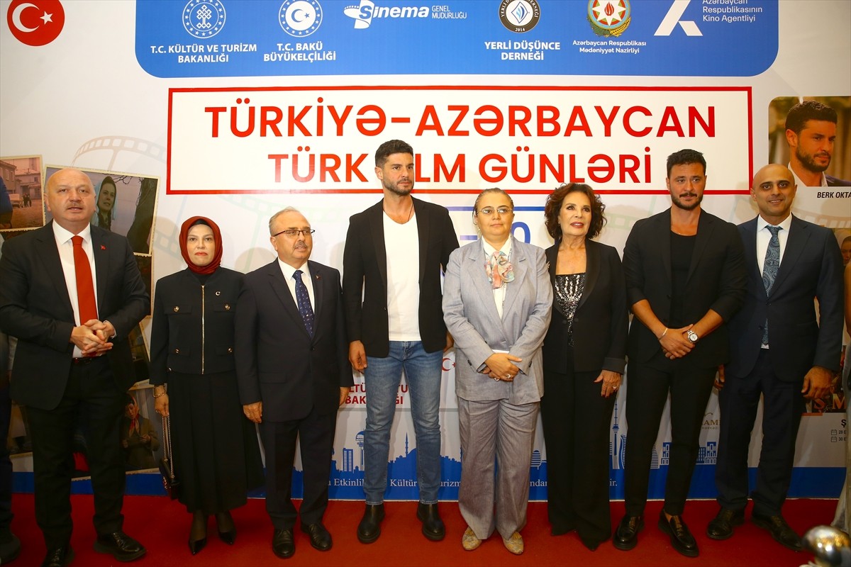 Azerbaycan'ın başkenti Bakü'de "Türk Film Günleri"nin açılışı, Nizami Sinema Merkezi'nde yapıldı....