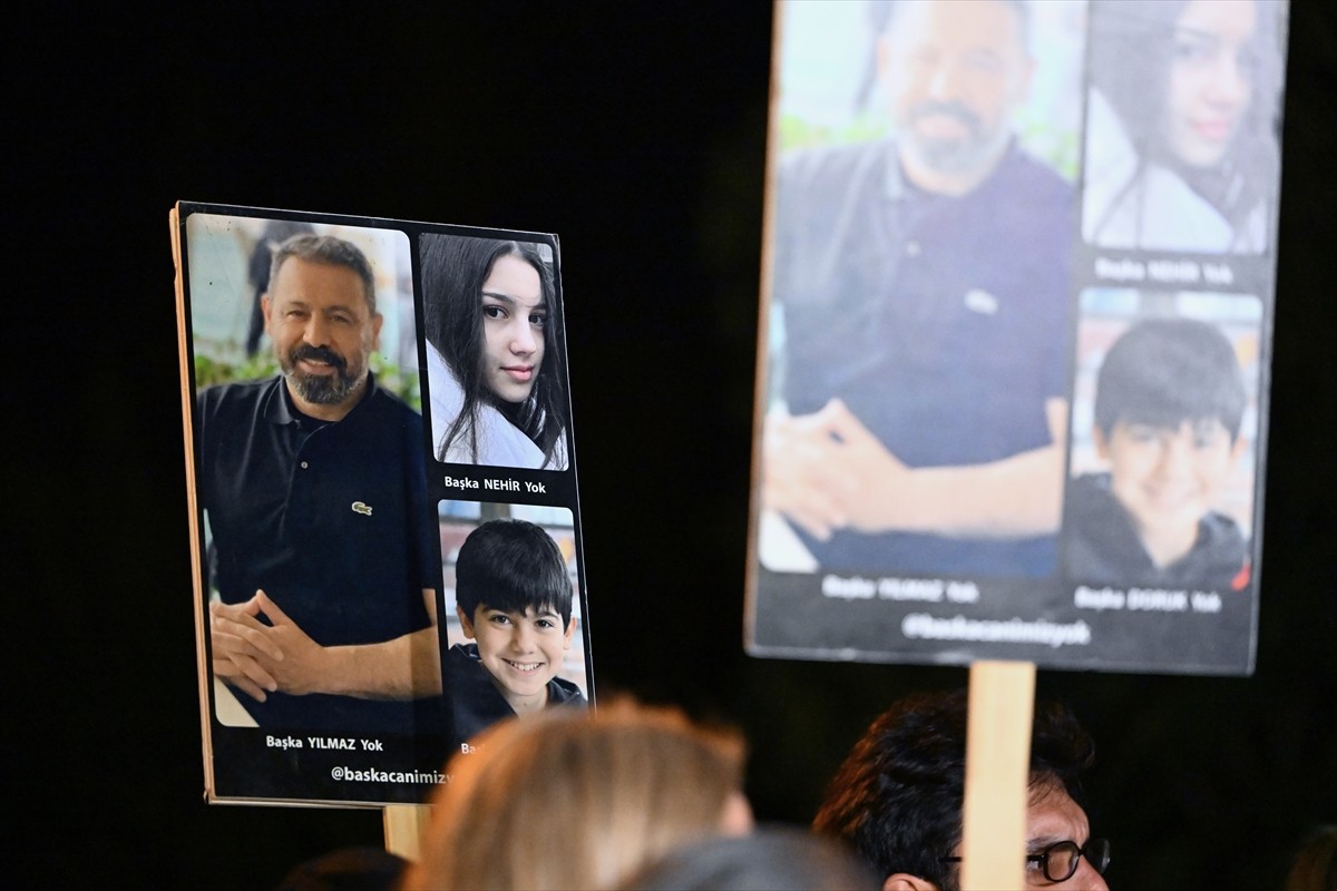 Bolu Kartalkaya Kayak Merkezi'ndeki Grand Kartal Otel'de çıkan yangında yakınlarını kaybedenler...