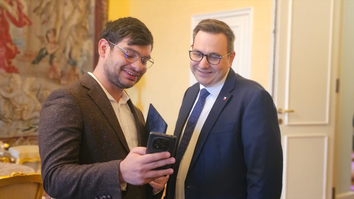 Çekya Dışişleri Bakanı Jan Lipavsky, "Duke Wenceslas Future Leaders Programme 2025" kapsamında...