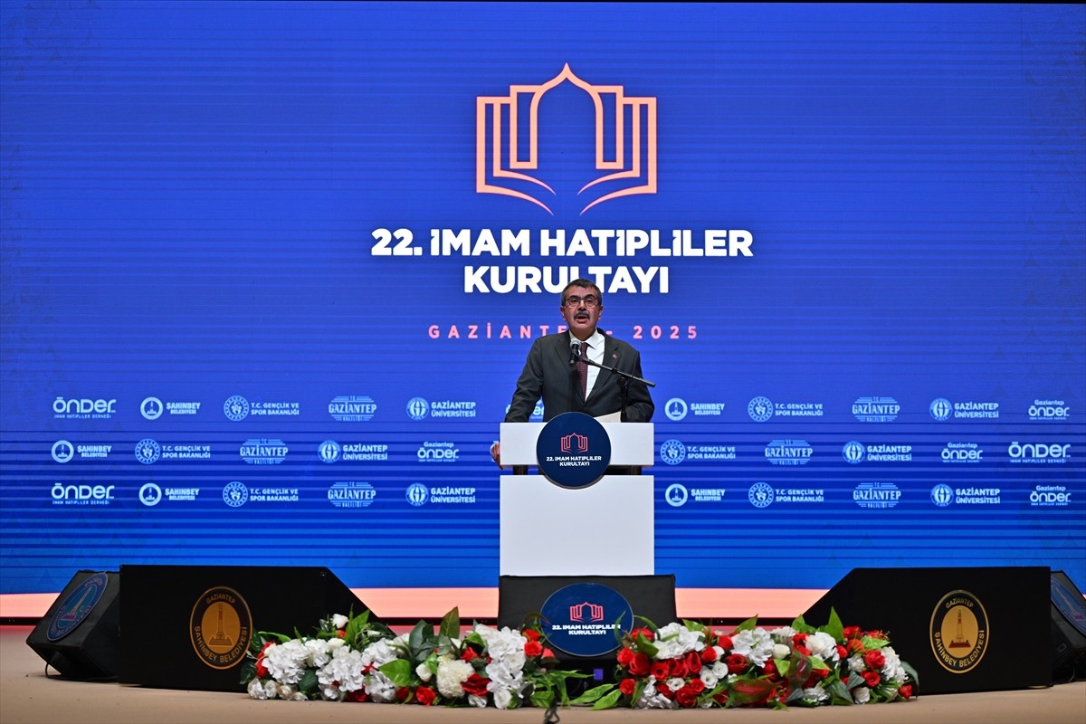 Gaziantep'te ÖNDER İmam Hatipliler Derneği tarafından 22. İmam Hatipliler Kurultayı, Şahinbey...
