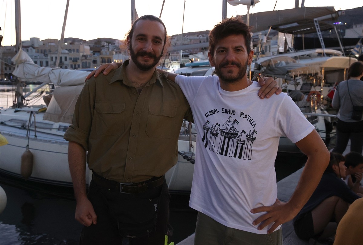 Gazze’ye insani yardım ulaştırmayı hedefleyen Küresel Sumud Filosu’na Siroz Adası’ndan kalkacak...