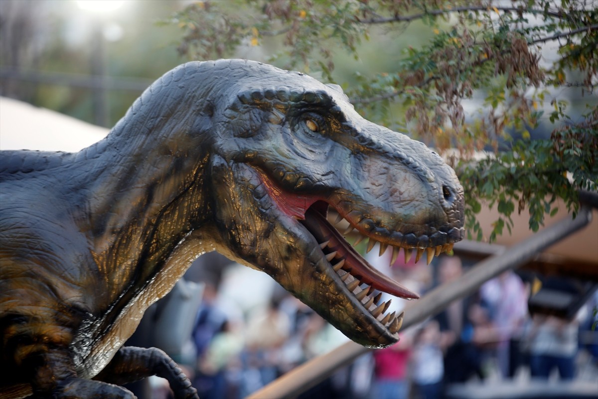 İran'ın başkenti Tahran’daki "Jurassic Park" adı verilen tema parkı 28'i hareketli ve bir çoğu...