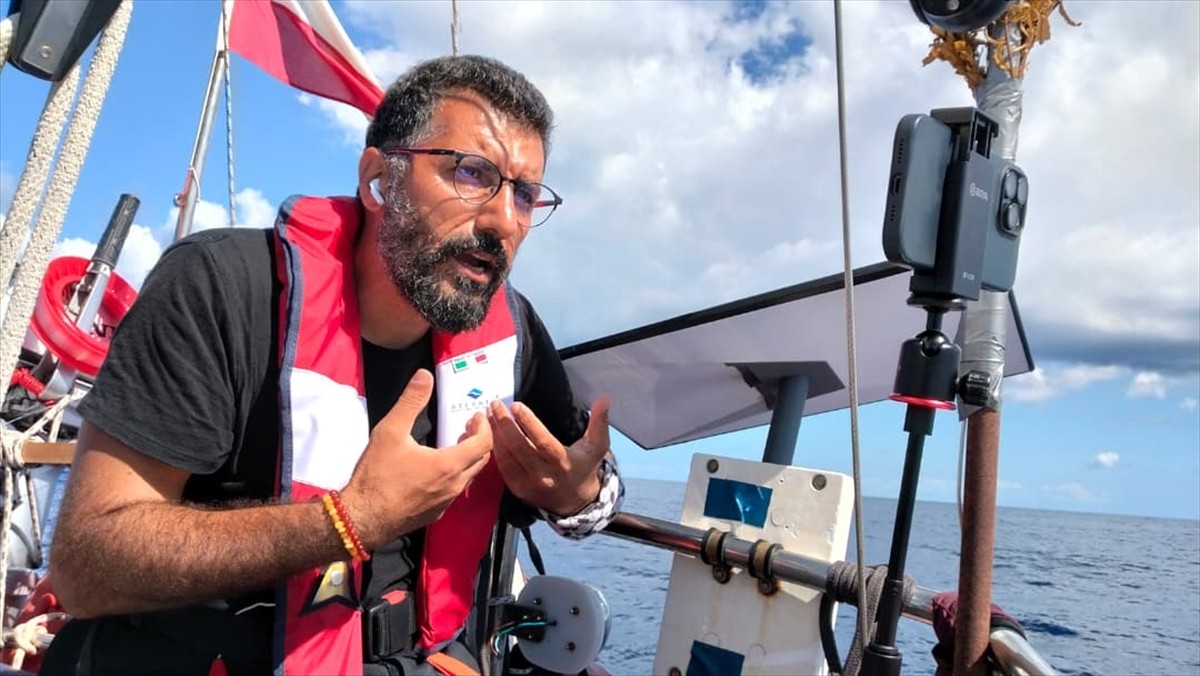 İsrail ablukasını kırmak ve insani yardım ulaştırmak amacıyla Gazze'ye doğru yola çıkan Küresel...