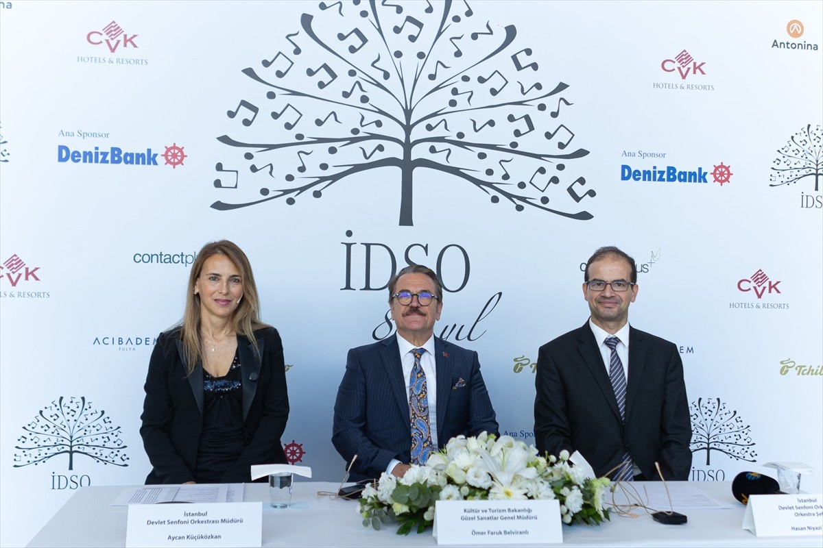 İstanbul Devlet Senfoni Orkestrasının (İDSO) 2025-2026 sezon açılış konseri 10 Ekim'de...