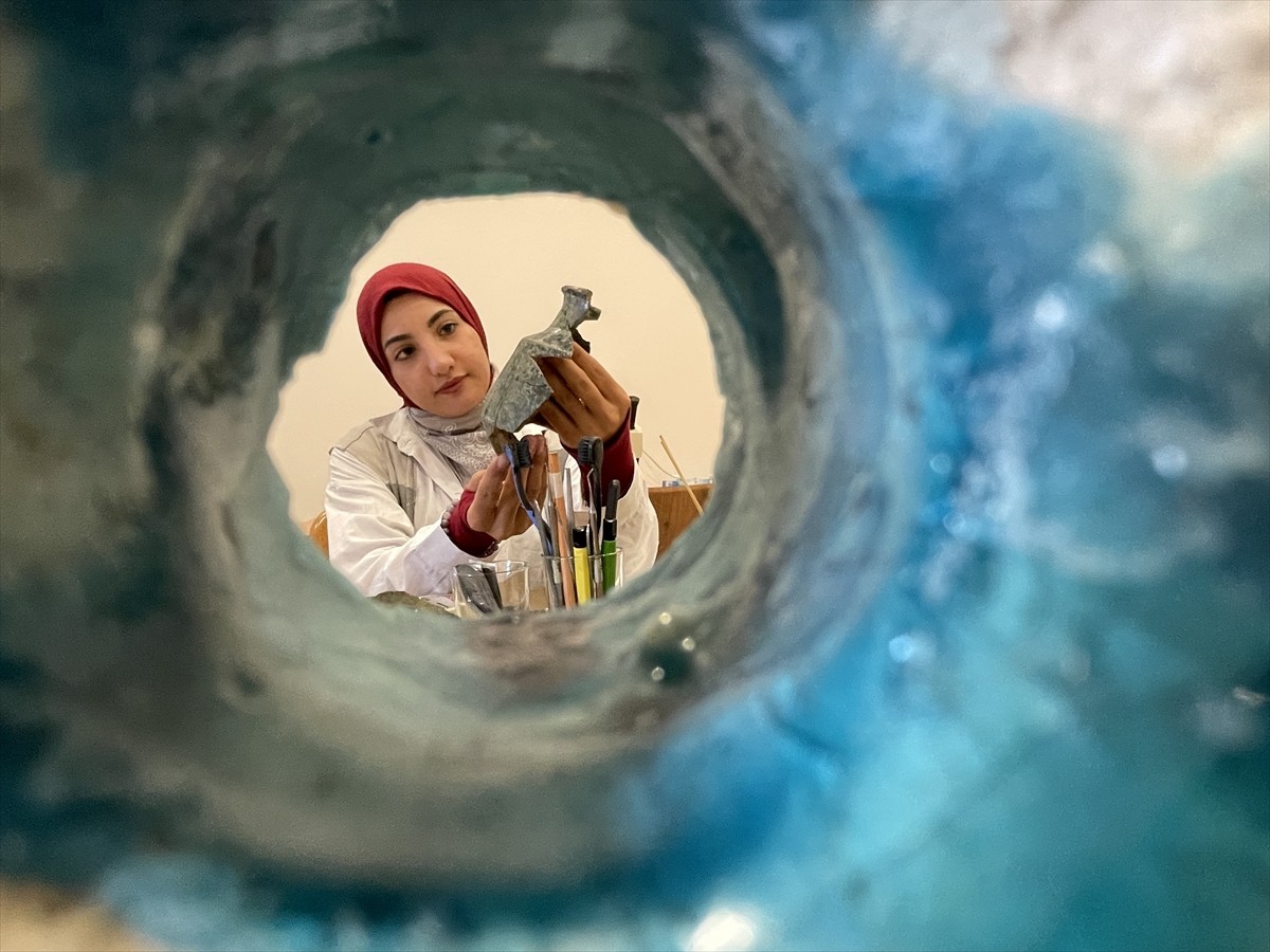  Kars'ta UNESCO Dünya Mirası Listesi'nde yer alan Ani Ören Yeri'ndeki arkeolojik kazılarda görev...