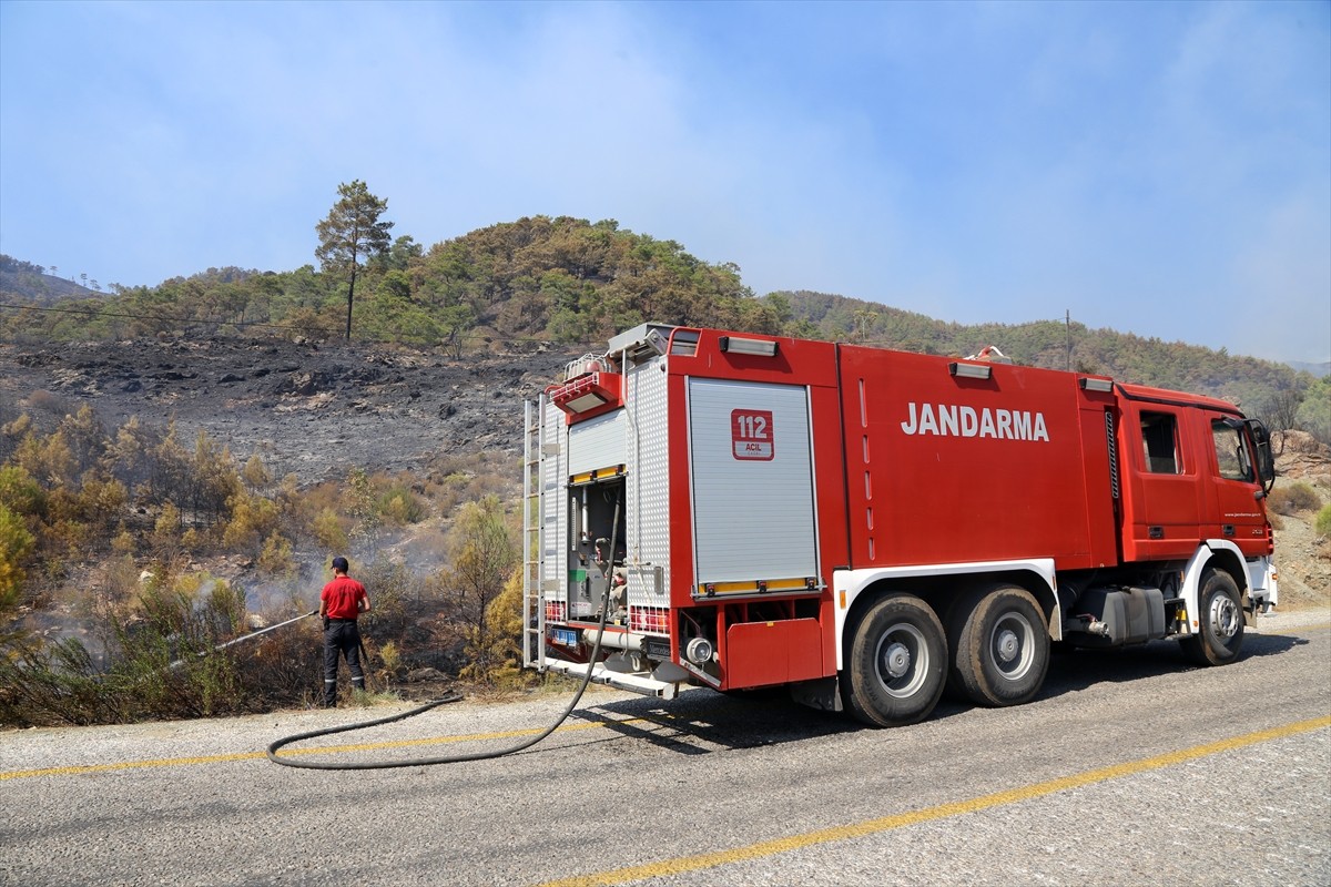 Muğla'nın Köyceğiz ilçesinde çıkan orman yangınına müdahale ikinci günde sürüyor. Köyceğiz Pınar...