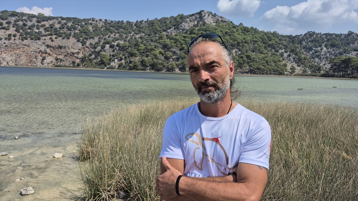 Muğla'nın Ortaca ilçesindeki İztuzu kumsalında, bu sezon, nesli tükenme tehlikesi altındaki...