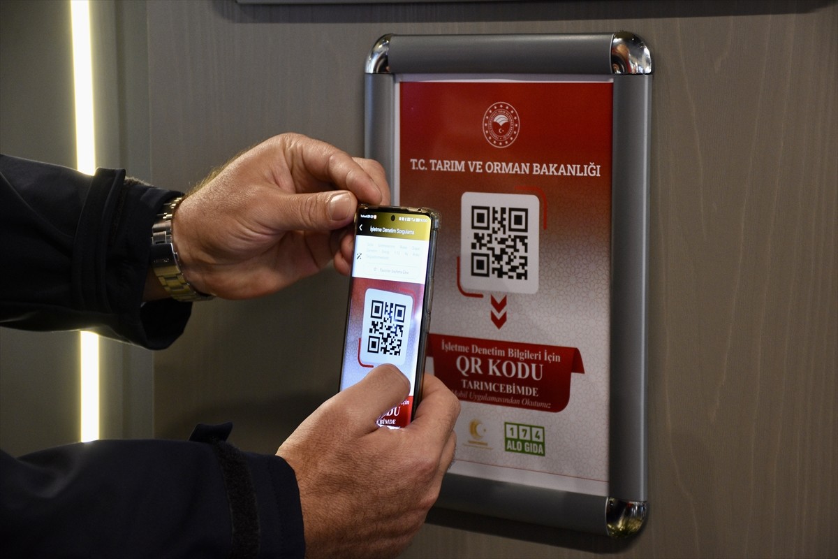 Samsun İl Tarım ve Orman Müdürlüğünce "karekod uygulaması" kapsamında bazı işletmeler denetlendi....