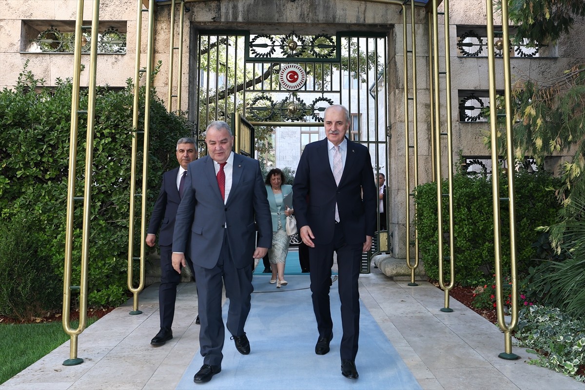  TBMM Başkanı Numan Kurtulmuş, Türkiye'ye resmi ziyaret gerçekleştiren Malta Temsilciler Meclisi...