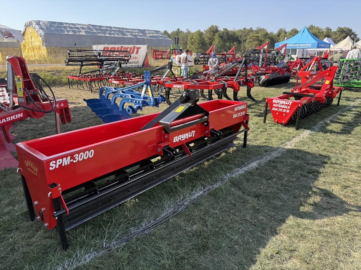 Tekirdağ'da 15. Tarım ve Teknoloji Günleri Fuarı düzenlenen törenle başladı. Süleymanpaşa ilçesi...