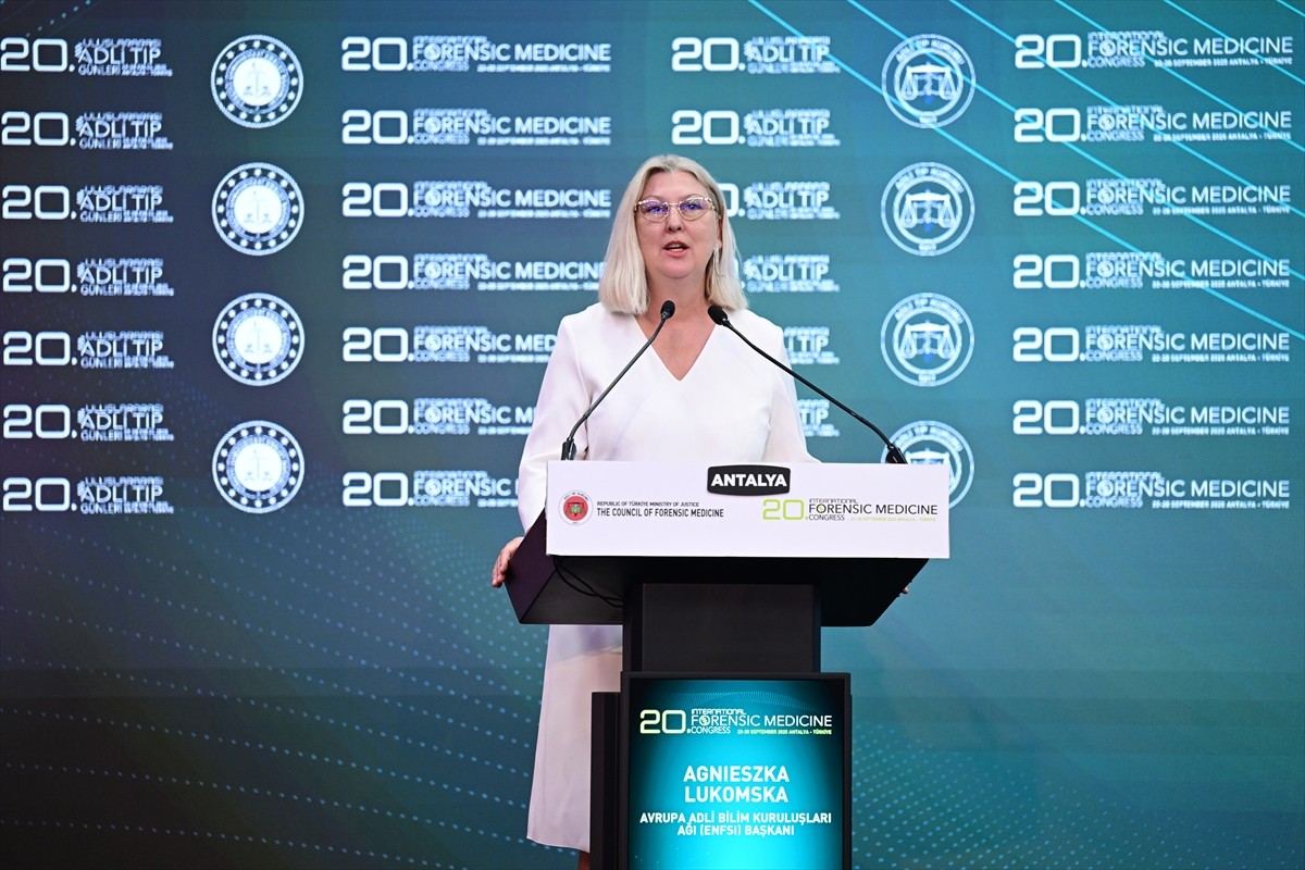 Uluslararası 20. Adli Tıp Günleri, Antalya'da Adalet Teşkilatını Güçlendirme Vakfı tesislerinde...