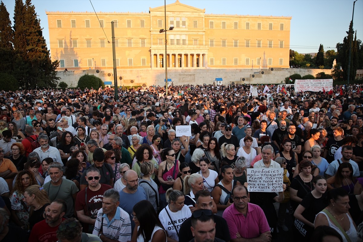 Yunanistan'da 2 yıl önce meydana gelen ve 57 kişinin hayatını kaybettiği Tembi tren kazasında...