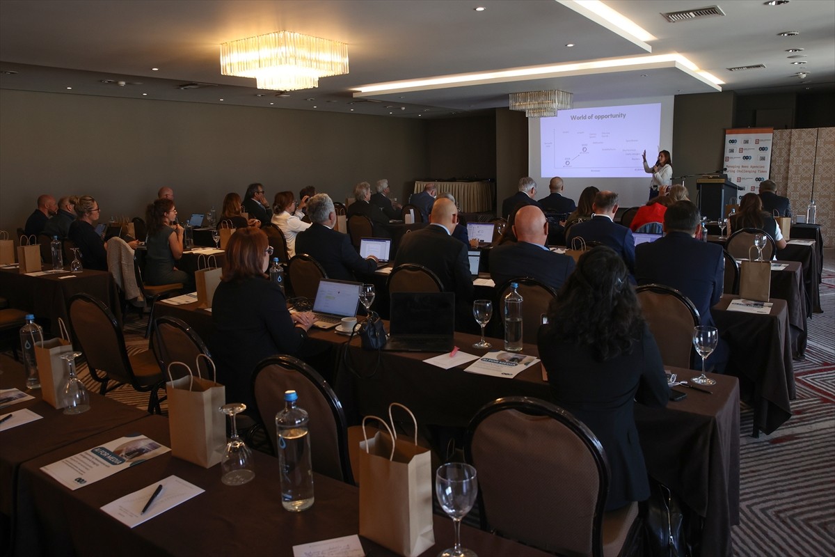 Yunanistan'ın başkenti Atina'da, Avrupa Haber Ajansları Birliğinin (EANA) sonbahar konferansları...