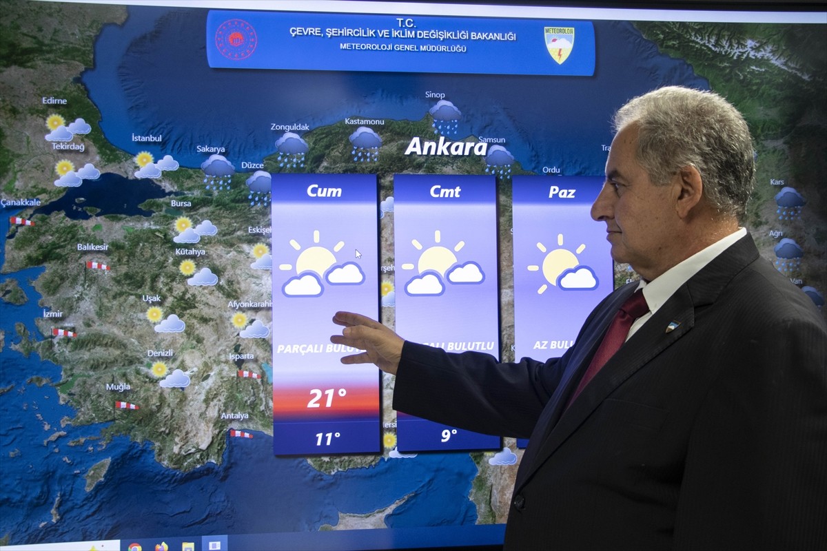 Yurt genelinde sıcaklıkların hafta sonundan itibaren mevsim normallerinin üzerine çıkması...