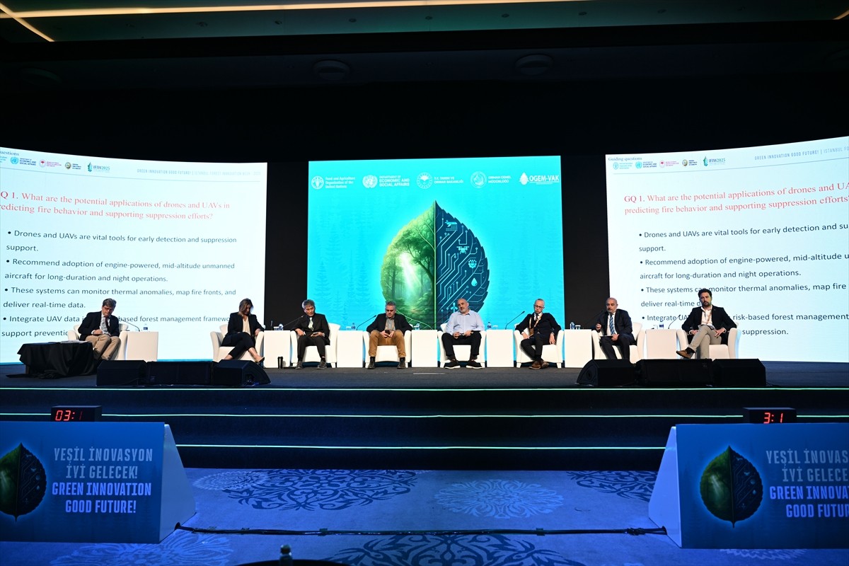 Anadolu Ajansının (AA) Global İletişim Ortağı olduğu İstanbul Orman İnovasyon Haftası, "Yeşil...