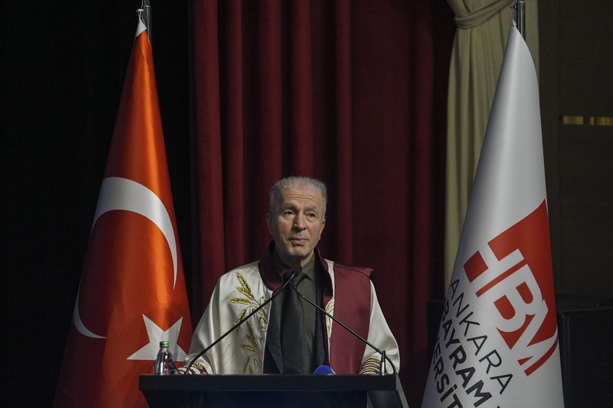Ankara Hacı Bayram Veli Üniversitesi'nin (HBVÜ) 2025-2026 Akademik Yılı Açılış Töreni, Itri Kongre...