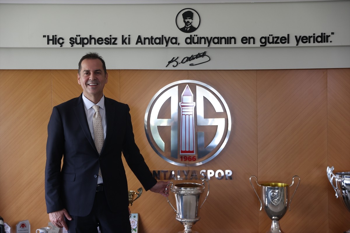 Antalyaspor Başkanı Rıza Perçin, "Başakşehir maçıyla hem oyun hem de puan olarak tırmanışa...