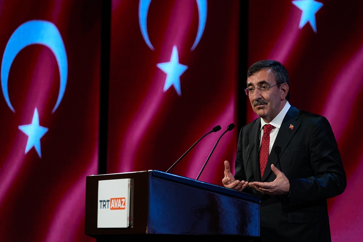 Cumhurbaşkanı Yardımcısı Cevdet Yılmaz, "KKTC Cumhurbaşkanı Ersin Tatar ile KKTC Cumhurbaşkanlığı...