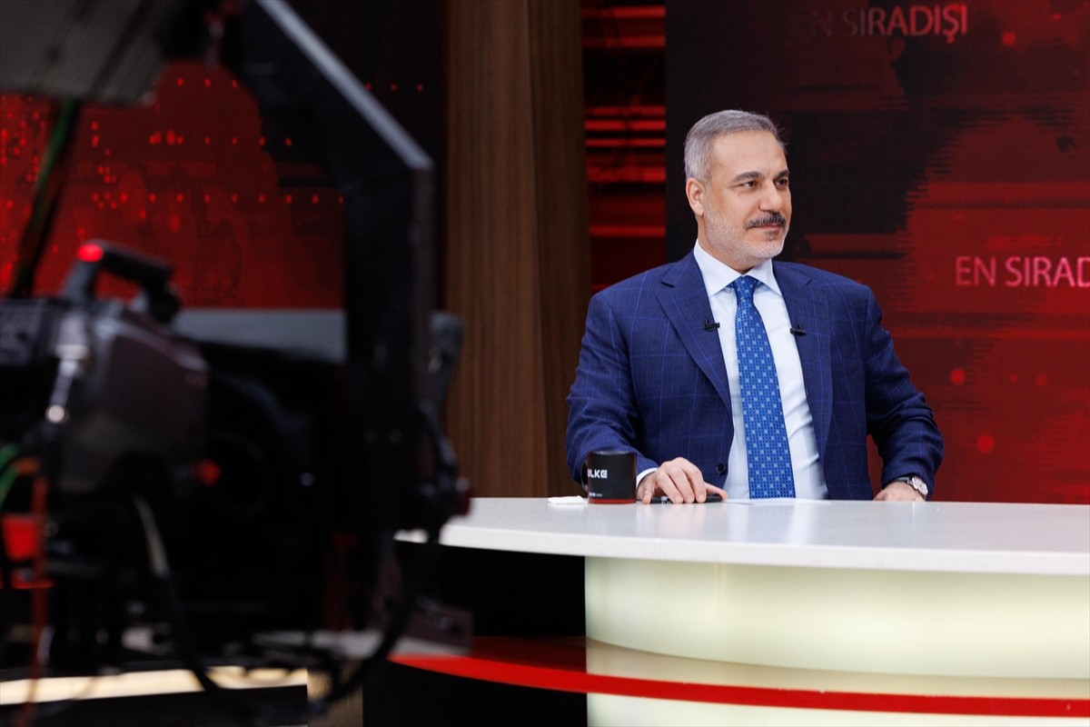 Dışişleri Bakanı Hakan Fidan, Ülke TV’de yayınlanan “En Sıradışı” isimli televizyon programına...