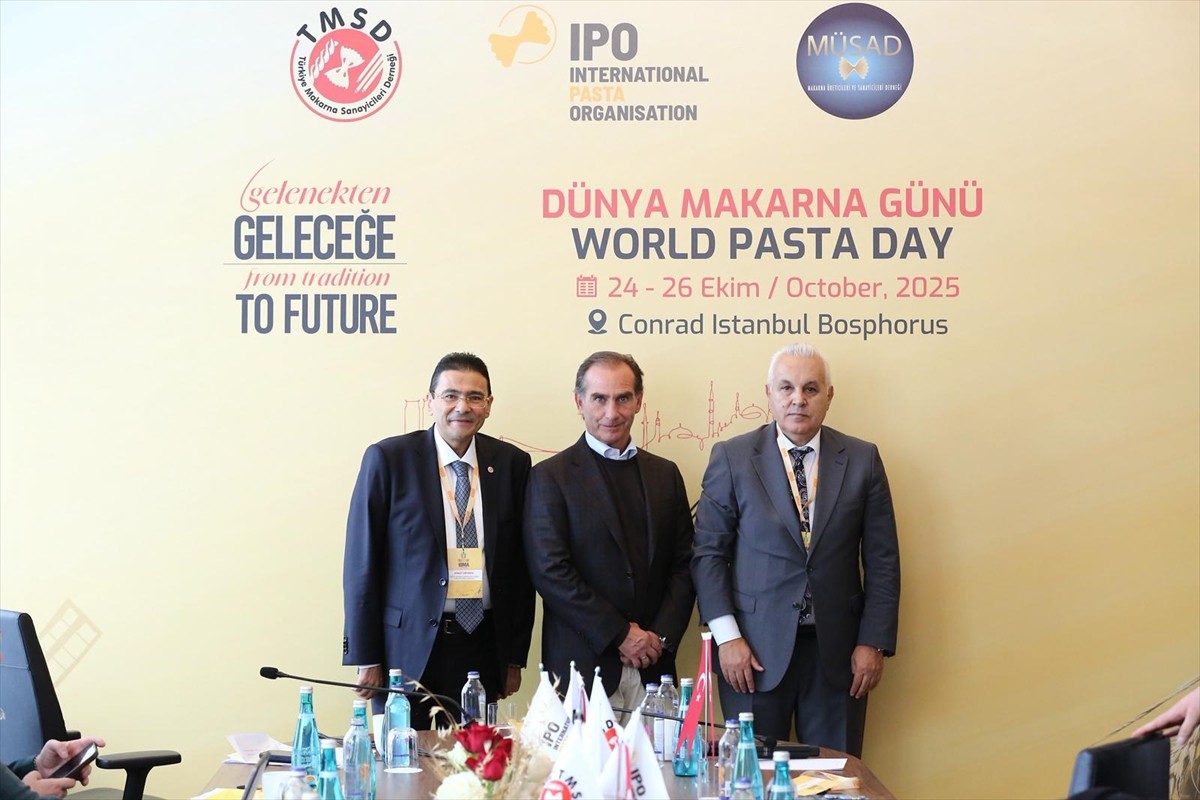 Dünya Makarna Günü 2025 etkinliği, "Gelenekten Geleceğe" temasıyla Türkiye Makarna Sanayicileri...
