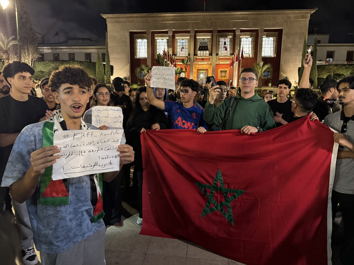 Fas'ta kendilerini "Z Kuşağı" olarak adlandıran gençlerin başlattığı protestolar yedinci gününde...