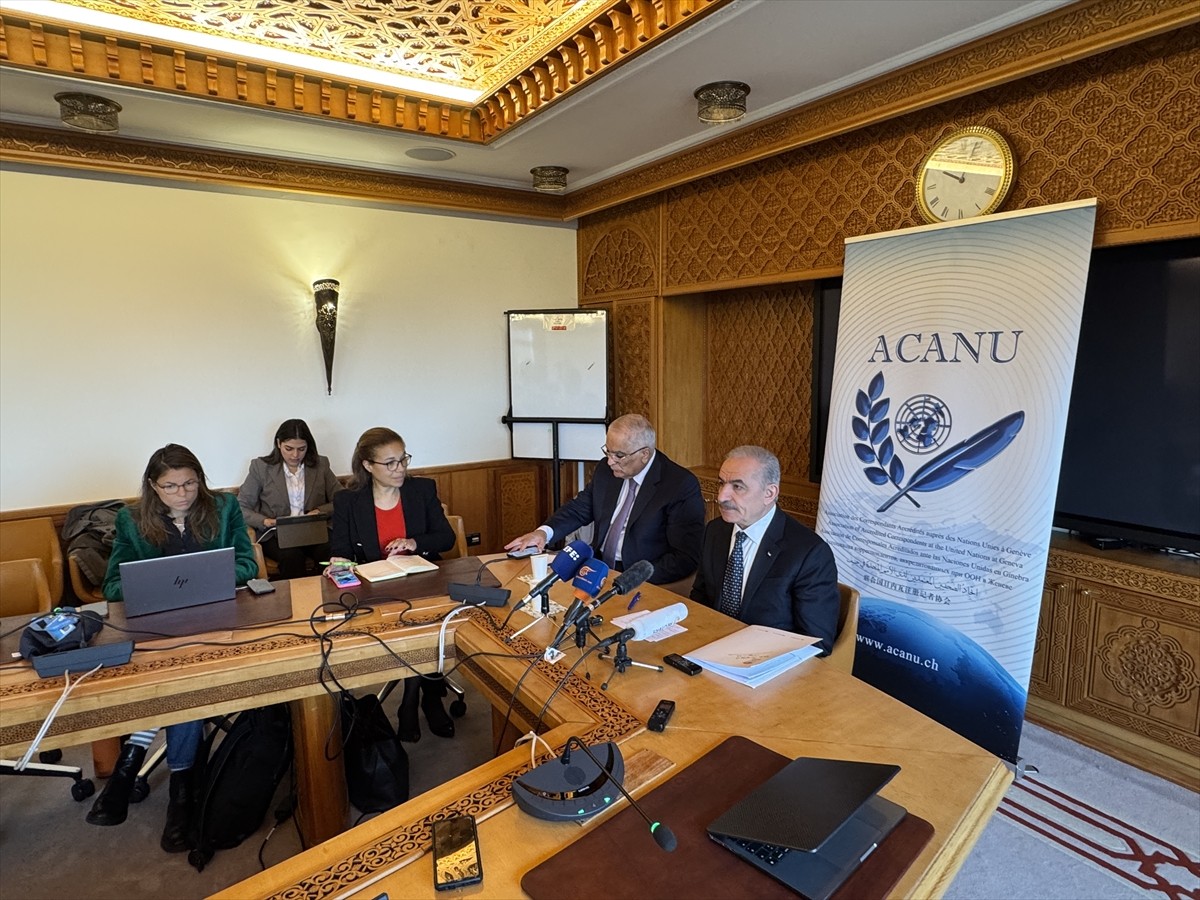 Filistin Devlet Başkanlığı Özel Temsilcisi ve eski Başbakan Muhammed Iştiyye, İsviçre temasları...