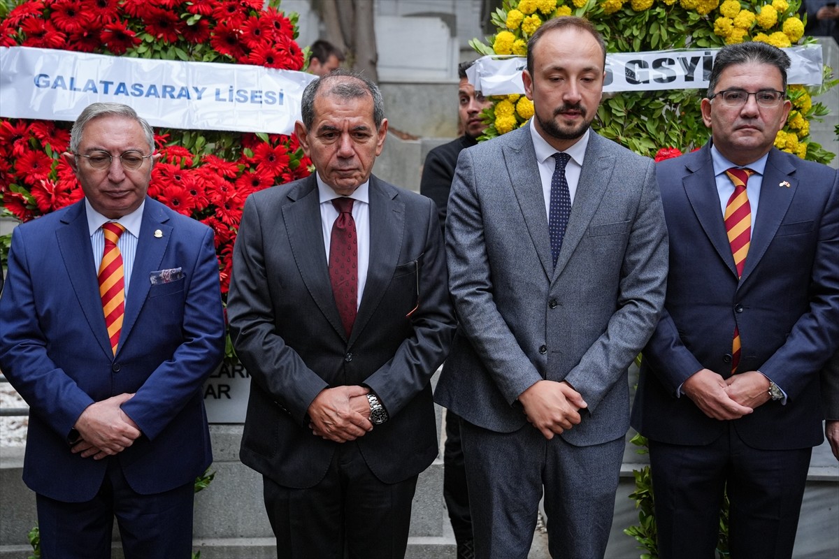 Galatasaray Kulübünün kurucusu Ali Sami Yen, kulübün 120. kuruluş yılı etkinlikleri çerçevesinde...